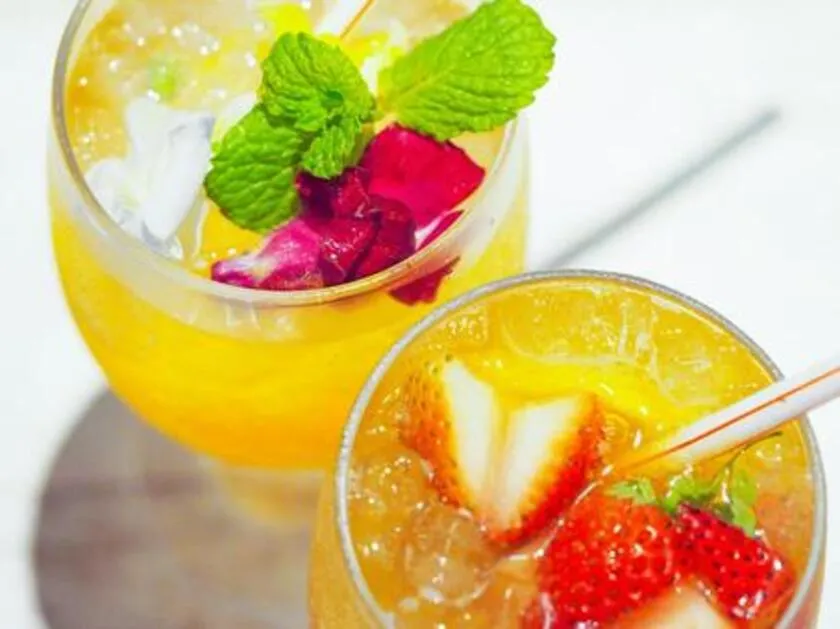 市販ジュースをカフェ級に味変「フルーツ＋ハーブ」簡単アレンジ